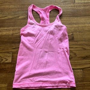 Pink Lululemon Swiftly Tech Tank